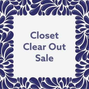 Closet clean out